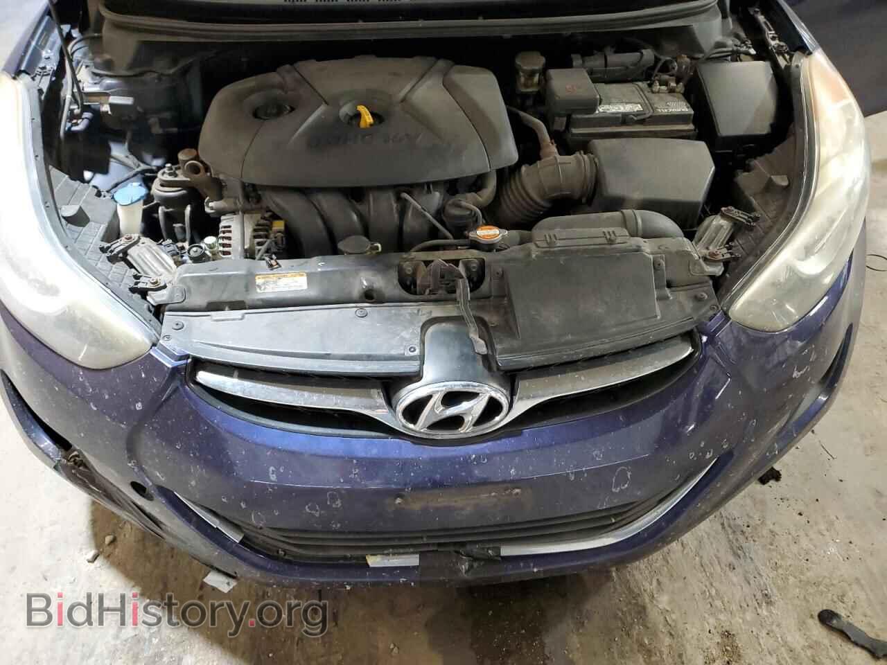 2012 HYUNDAI ELANTRA - VIN: 5NPDH4AE1CH150475 - Фото 11
