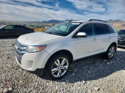 2013 Ford EDGE Limited, white — VIN 2FMDK4KC6DBC55116, Copart