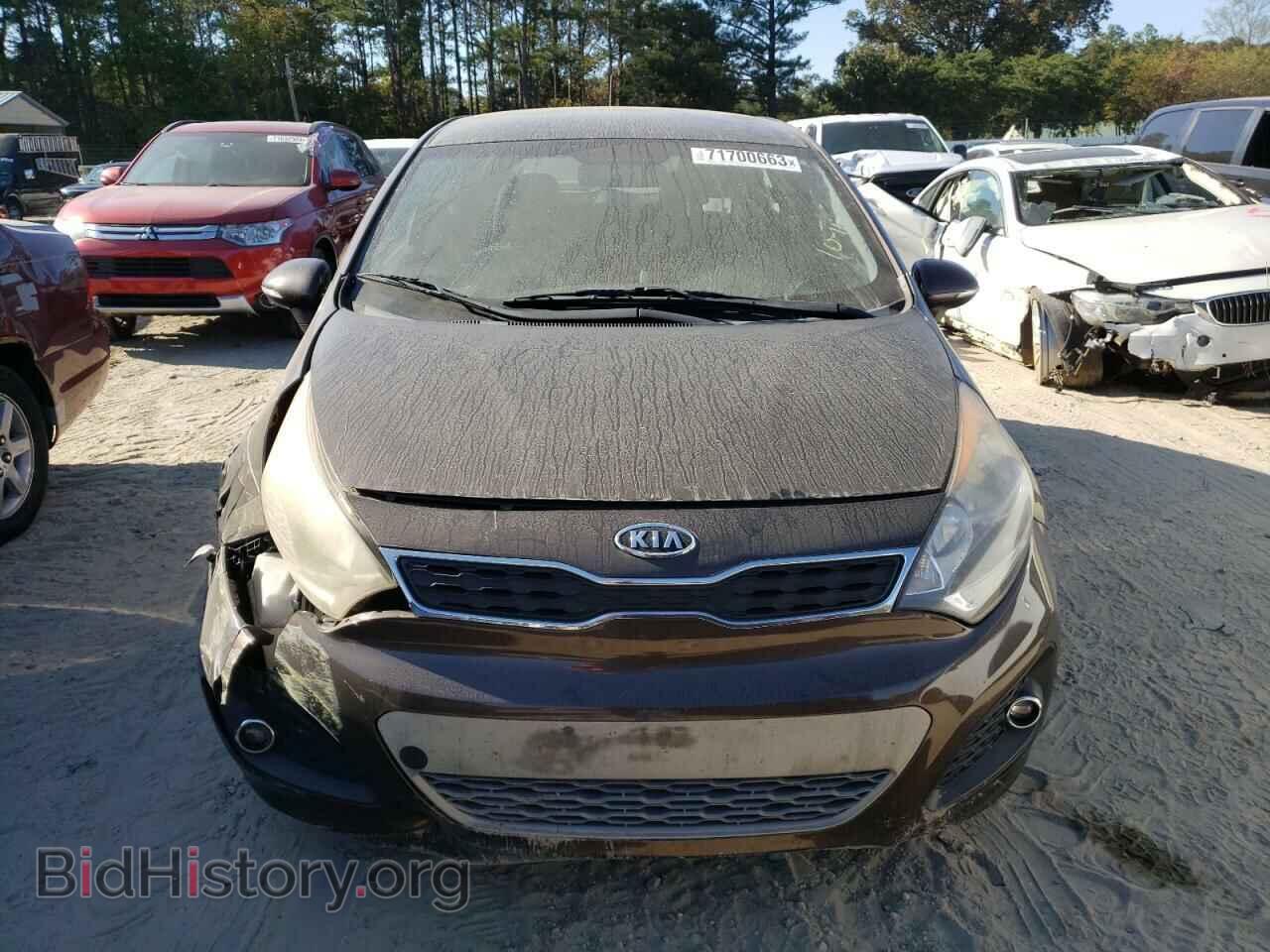 2012 KIA RIO - VIN: KNADN5A36C6011057 - Фото 5
