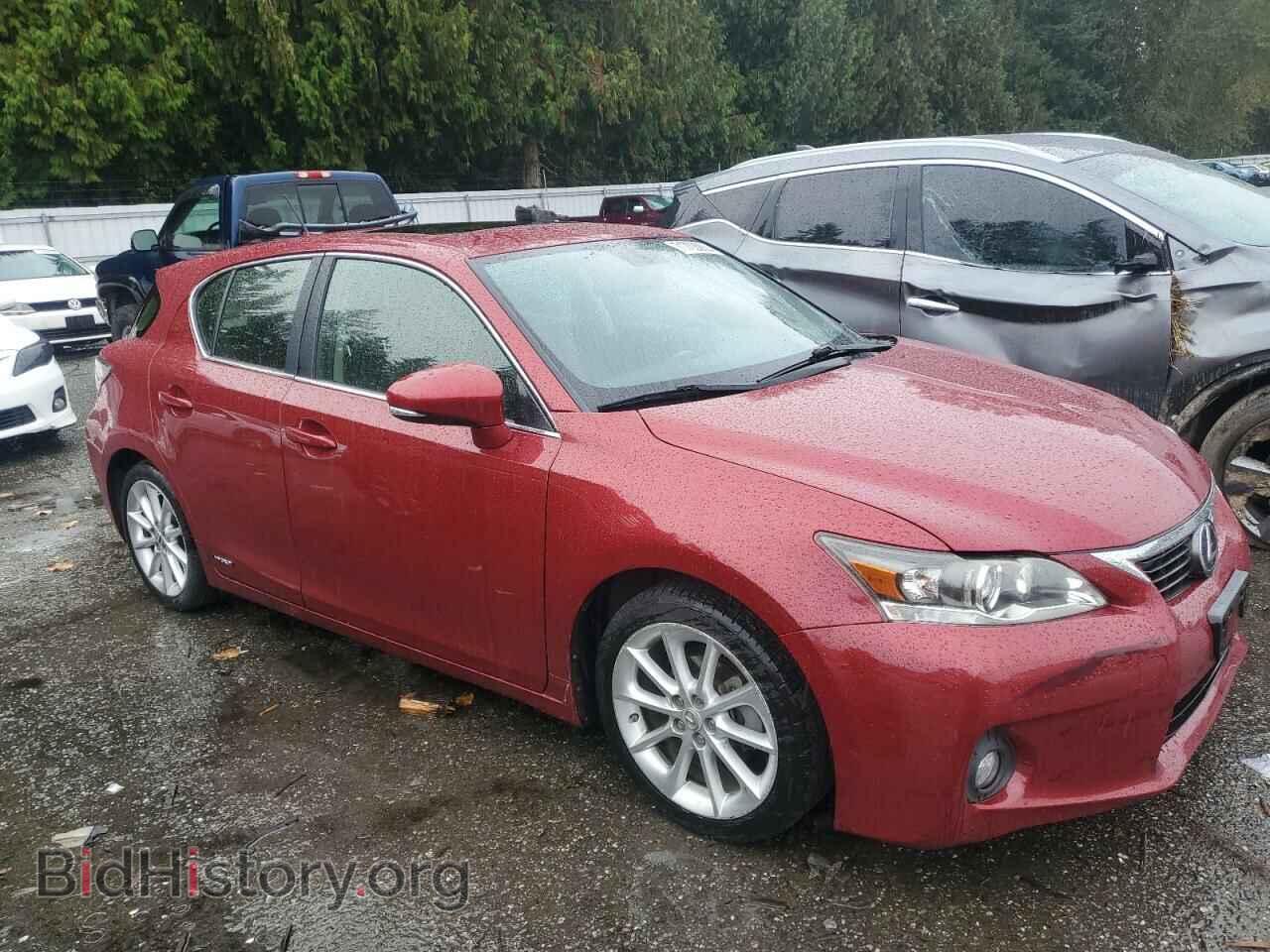 2012 LEXUS CT 200 - VIN: JTHKD5BH1C2116716 - Фото 4