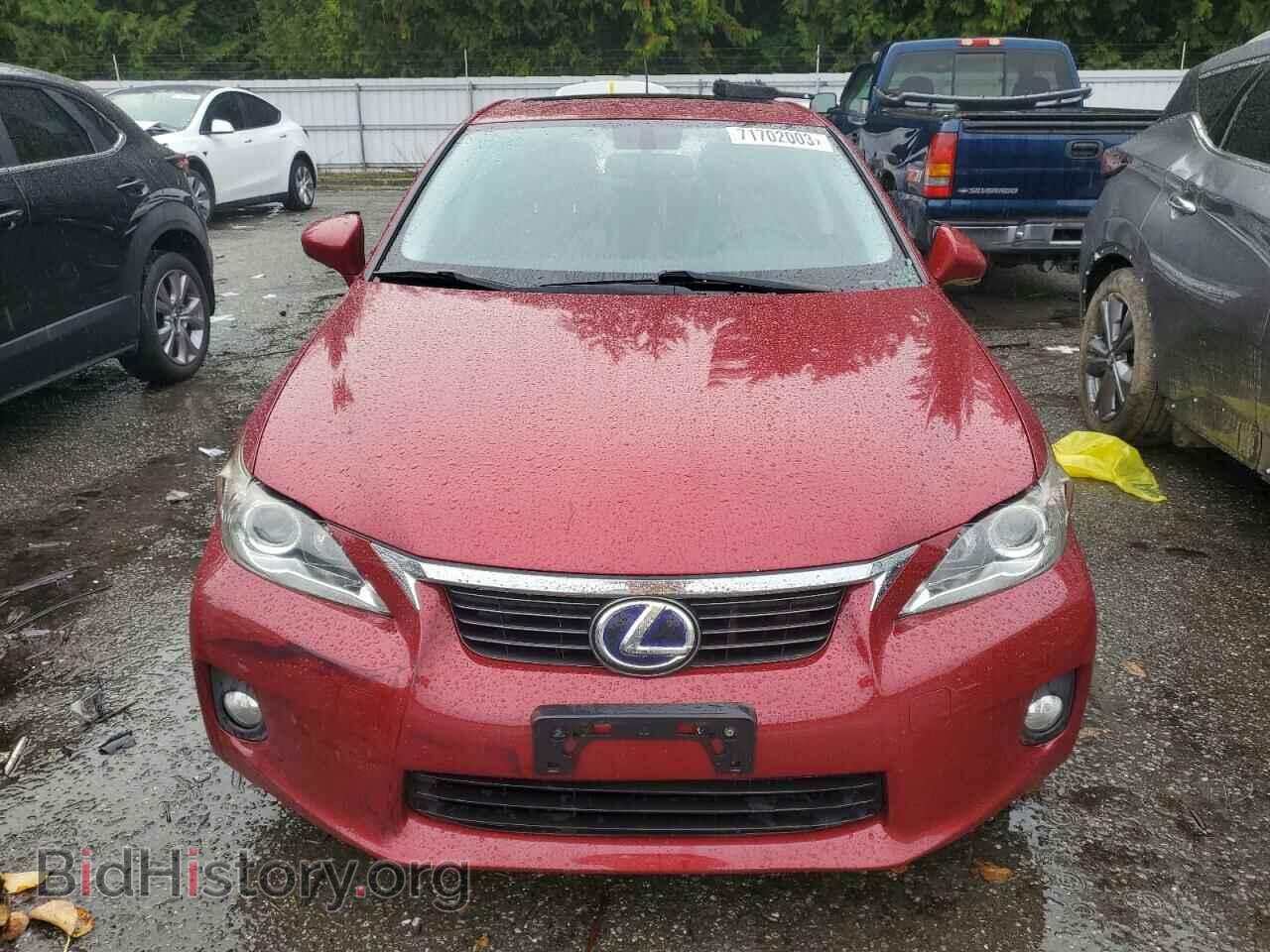 2012 LEXUS CT 200 - VIN: JTHKD5BH1C2116716 - Фото 5