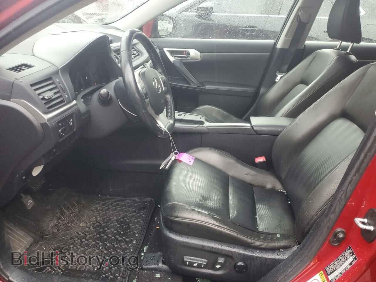 2012 LEXUS CT 200 - VIN: JTHKD5BH1C2116716 - Фото 7