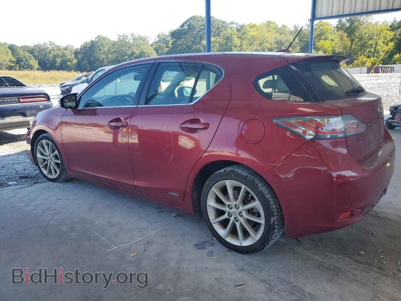 2012 LEXUS CT 200 - VIN: JTHKD5BH7C2114601 - Фото 2