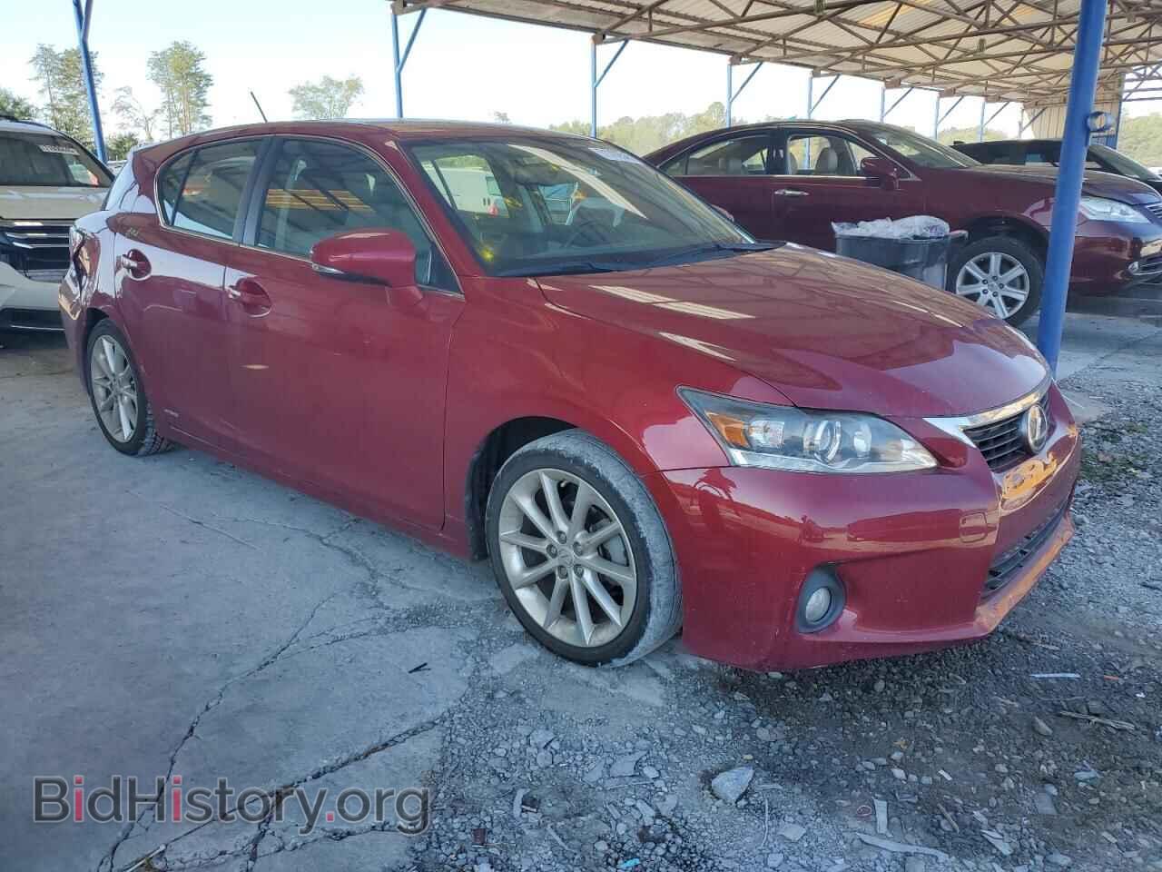 2012 LEXUS CT 200 - VIN: JTHKD5BH7C2114601 - Фото 4