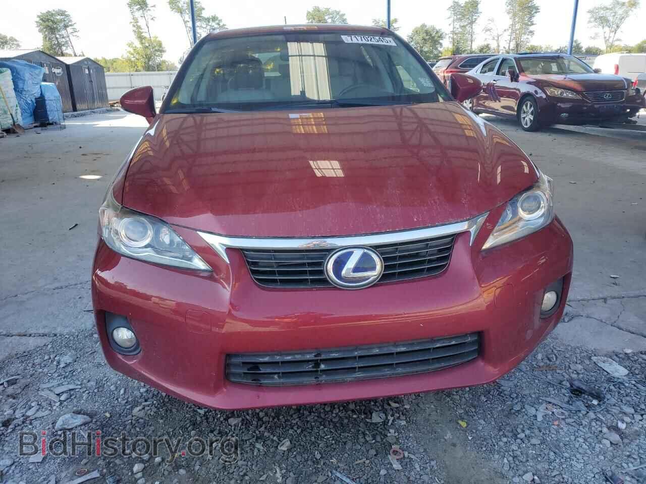 2012 LEXUS CT 200 - VIN: JTHKD5BH7C2114601 - Фото 5