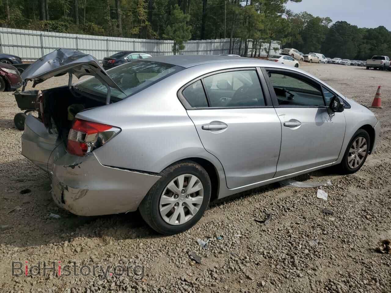 2012 HONDA CIVIC - VIN: 2HGFB2F57CH606500 - Фото 3