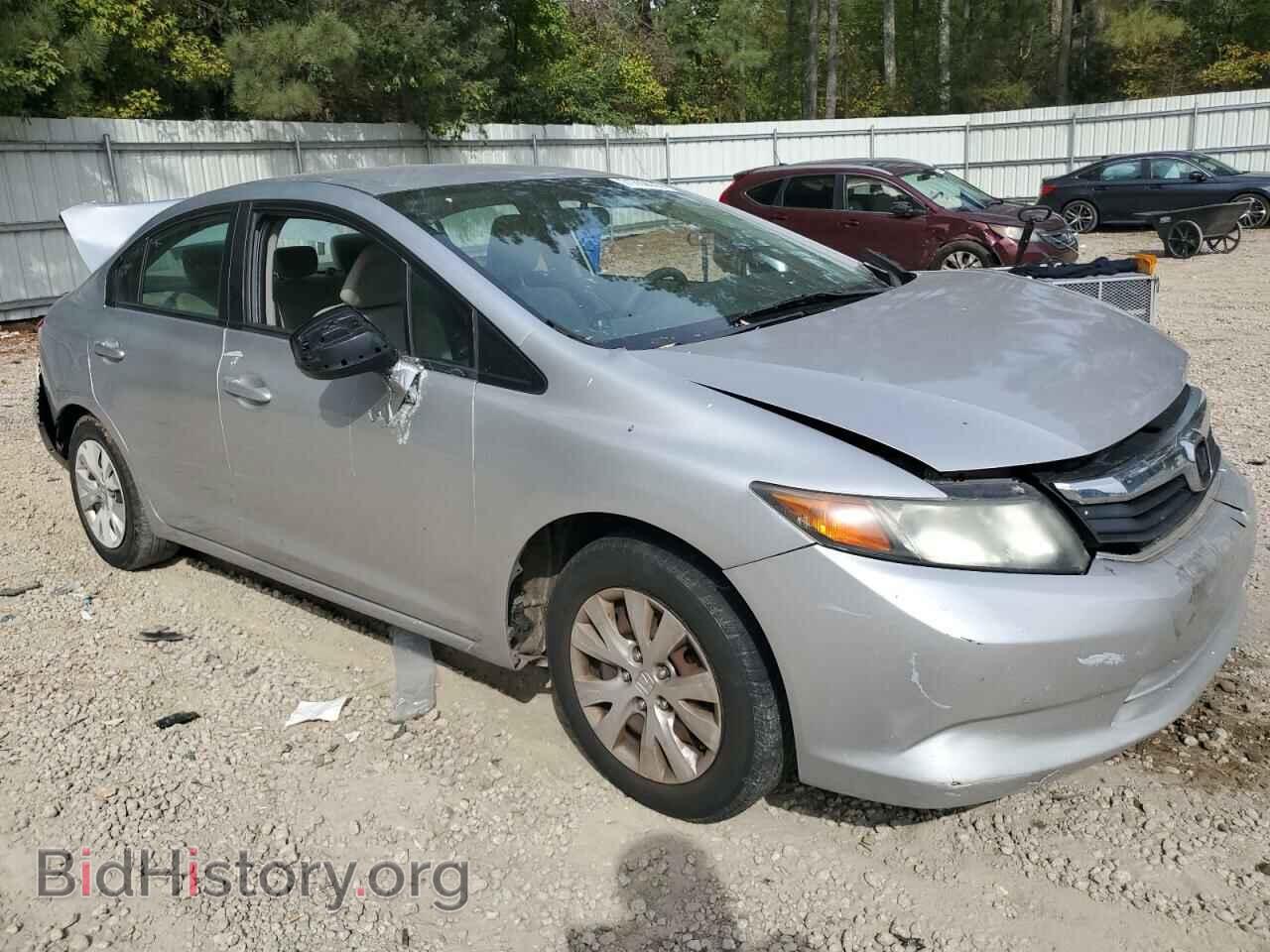 2012 HONDA CIVIC - VIN: 2HGFB2F57CH606500 - Фото 4