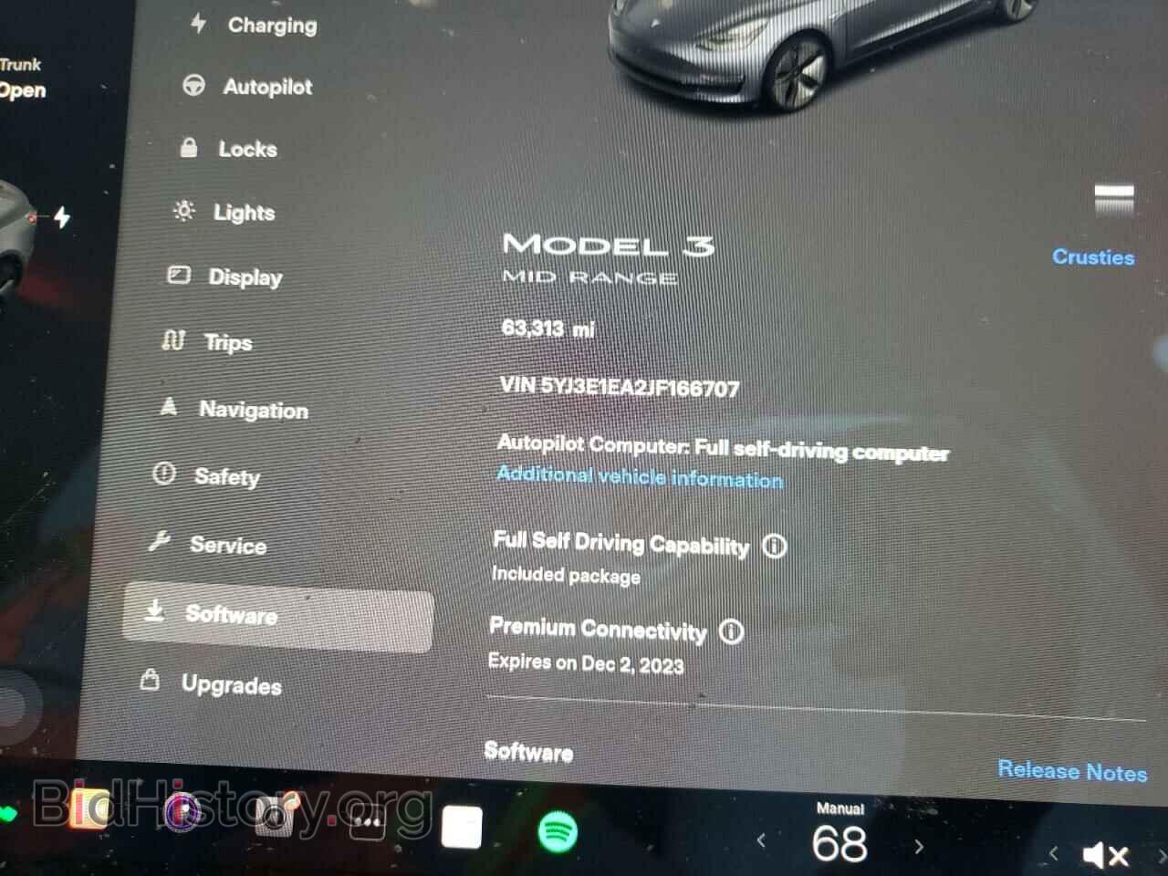 2018 TESLA MODEL 3 - VIN: 5YJ3E1EA2JF166707 - Фото 9