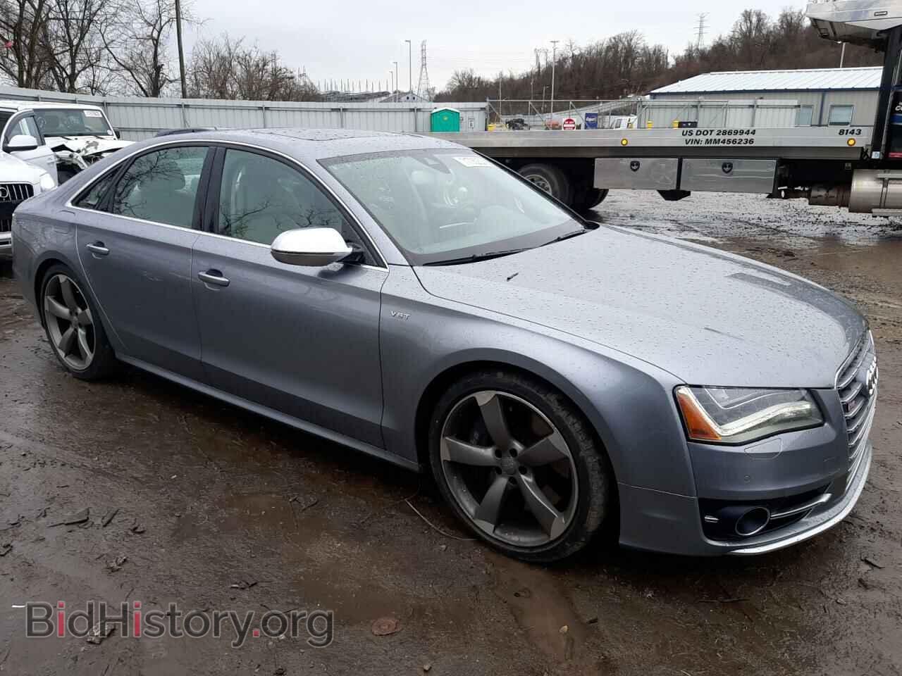 2014 AUDI S8 - VIN: WAUD2AFD0EN005170 - Фото 4
