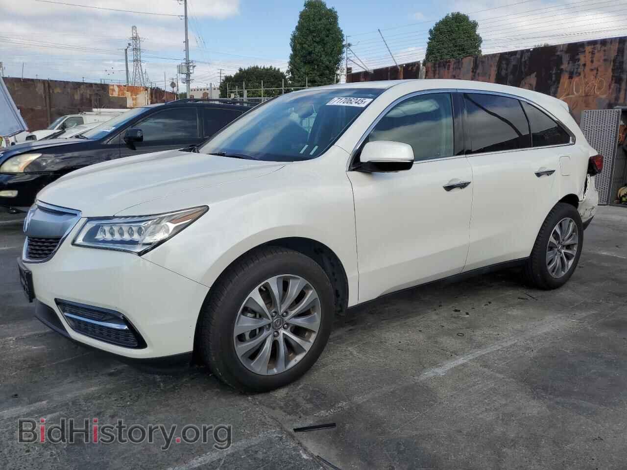 Фотография 5FRYD4H45FB007721 - ACURA MDX 2015