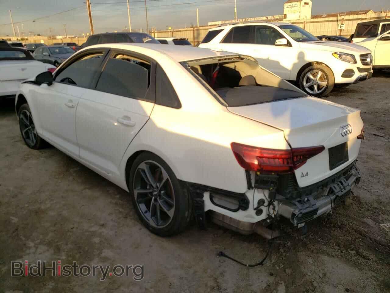 2019 AUDI A4 - VIN: WAUGMAF43KN021172 - Фото 2