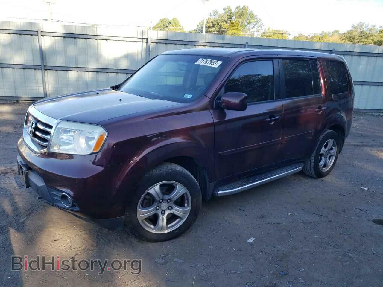 Photo 5FNYF3H69DB031668 - HONDA PILOT 2013