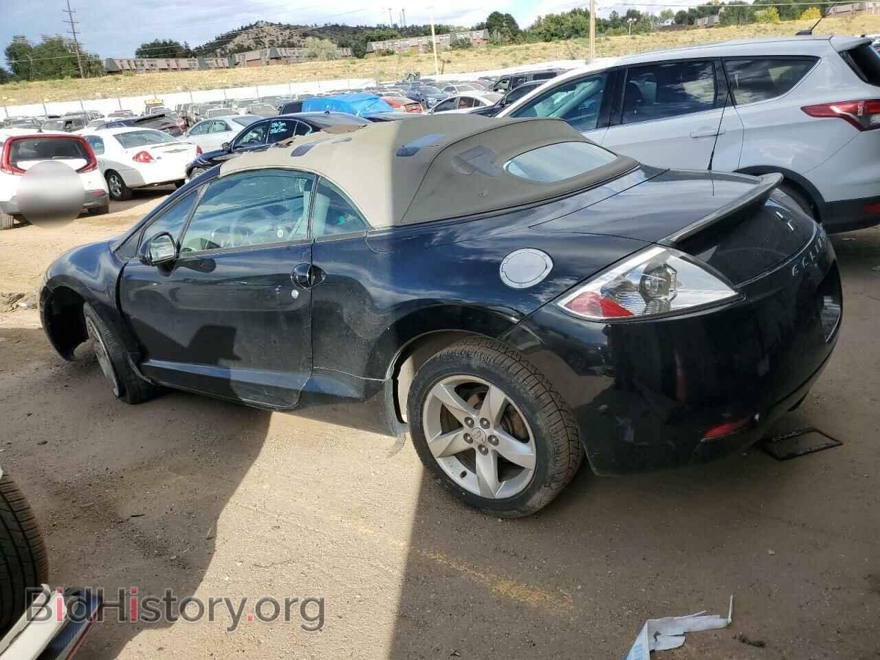 2007 MITSUBISHI ECLIPSE - VIN: 4A3AL25F37E031712 - Фото 2