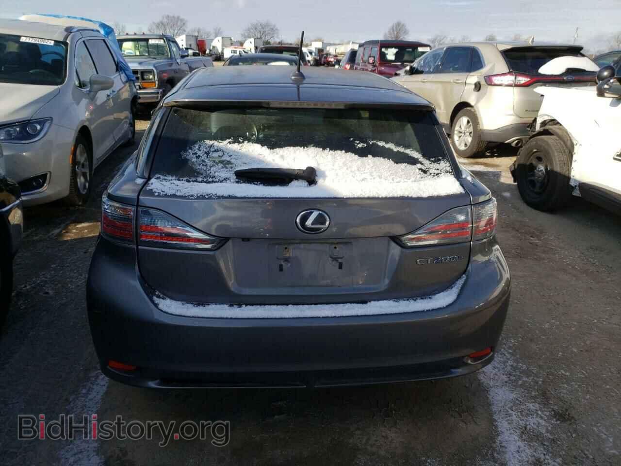 2012 LEXUS CT 200 - VIN: JTHKD5BH8C2062752 - Фото 6