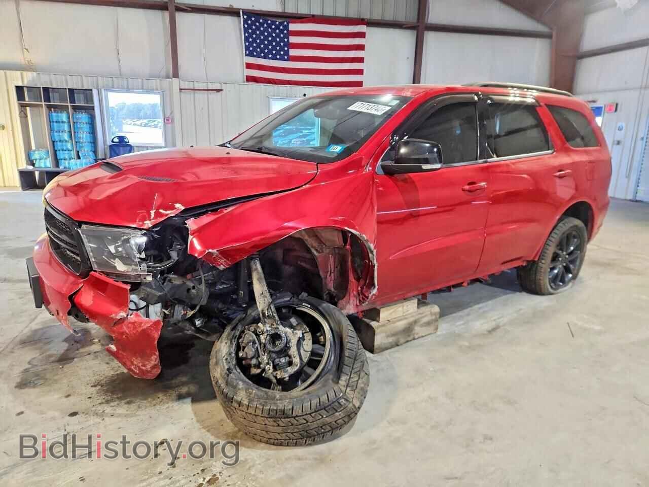 2018 Dodge DURANGO GT (VIN 1C4RDJDG7JC385890) — photo 1 of 16, Copart, damage: front end