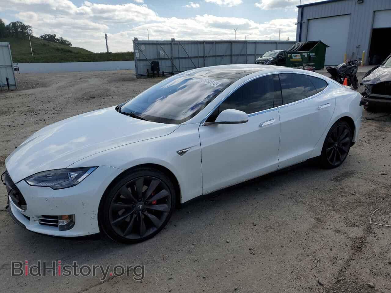 Photo 5YJSA1H11EFP42537 - TESLA MODEL S 2014