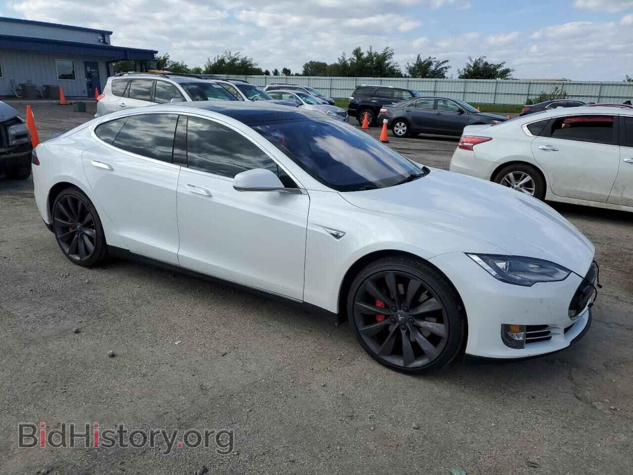 2014 TESLA MODEL S - VIN: 5YJSA1H11EFP42537 - Photo 4