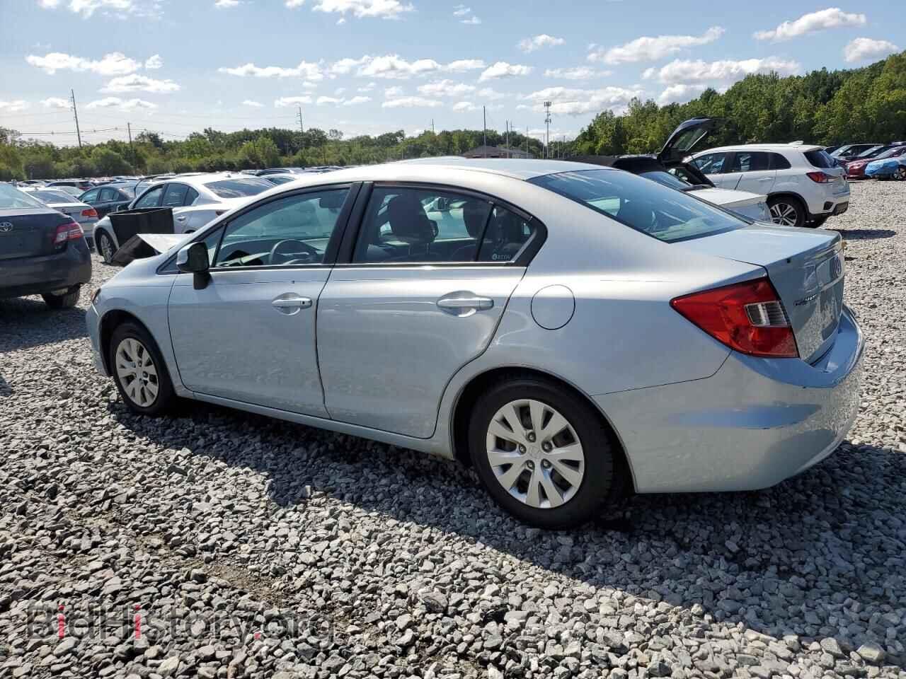 2012 HONDA CIVIC - VIN: 2HGFB2F56CH585512 - Фото 2