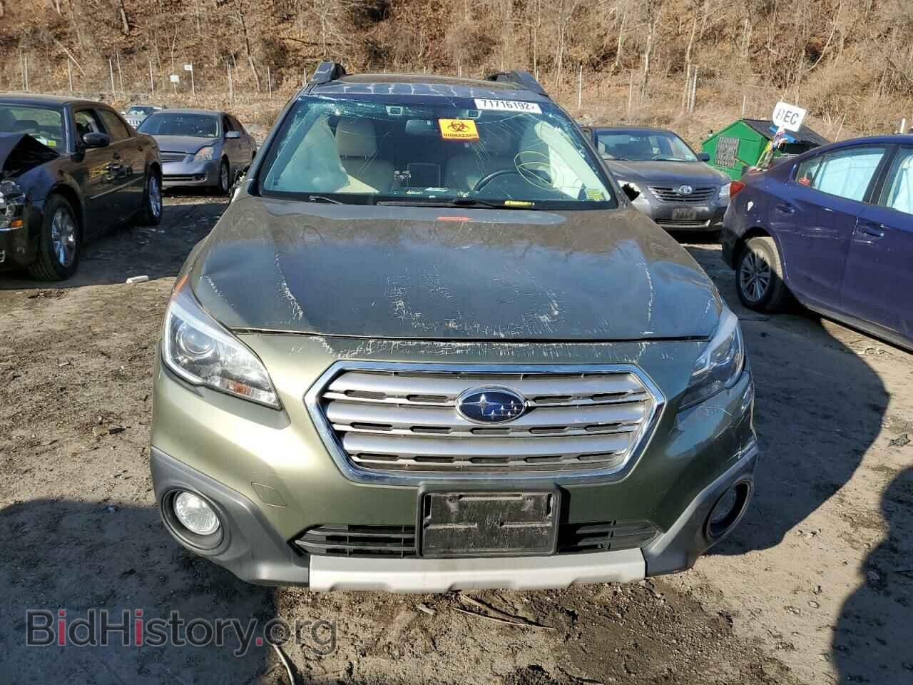 2016 SUBARU OUTBACK - VIN: 4S4BSANC2G3221311 - Фото 5