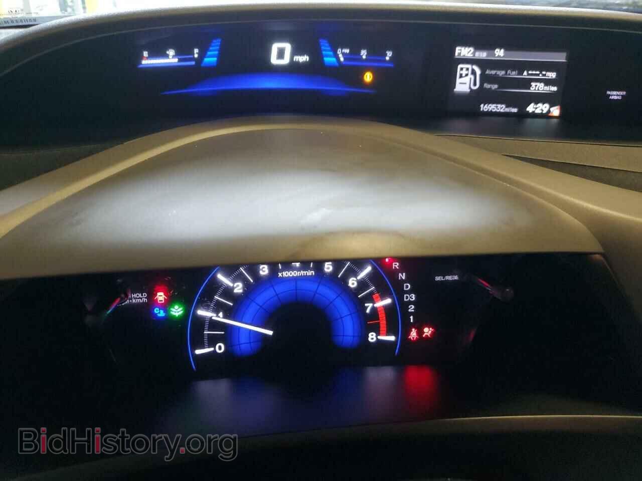 2012 HONDA CIVIC - VIN: 19XFB2F50CE070421 - Фото 9