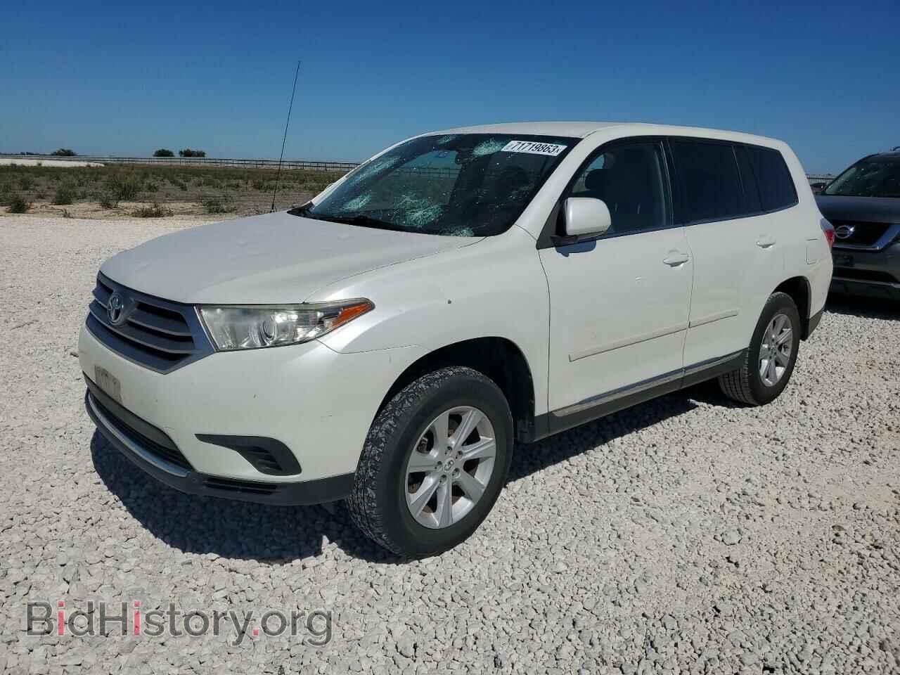 Photo 5TDZA3EH6CS027645 - TOYOTA HIGHLANDER 2012