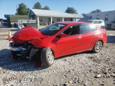 2016 Dodge DART Dart SXT S, красный — VIN 1C3CDFFA2GD819572, Copart
