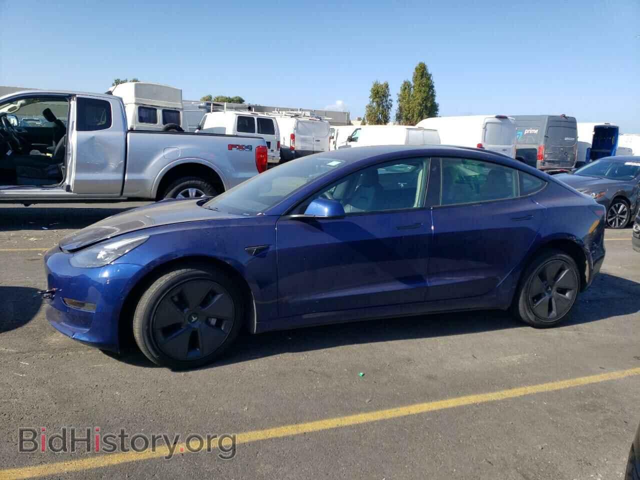 Photo 5YJ3E1EA0NF371528 - TESLA MODEL 3 2022