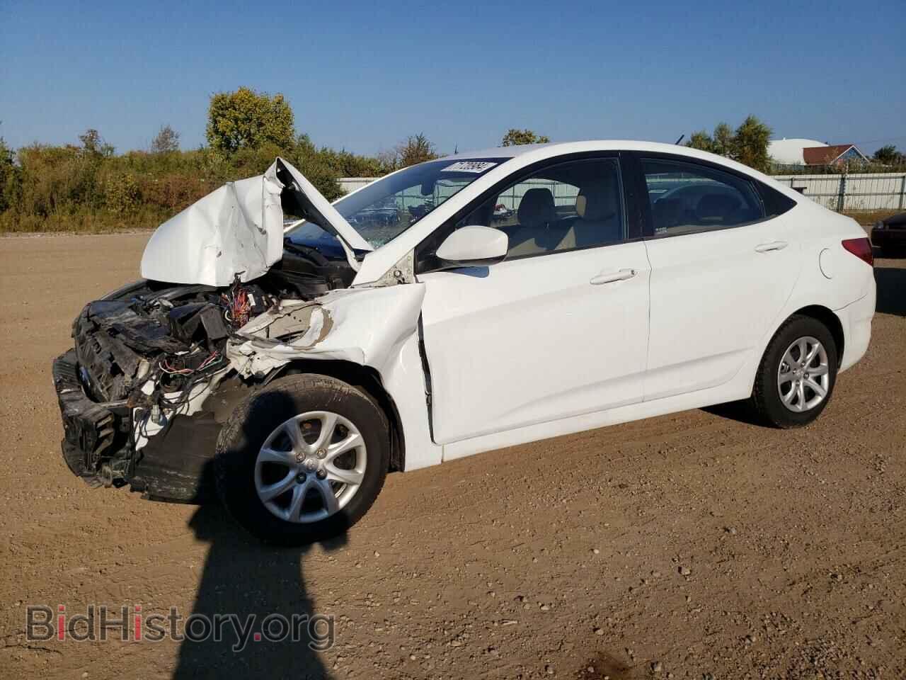 Photo KMHCT4AE2CU193766 - HYUNDAI ACCENT 2012