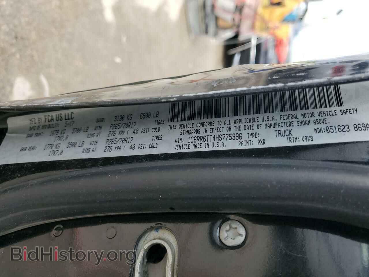2017 RAM 1500 - VIN: 1C6RR6TT4HS775396 - Фото 12