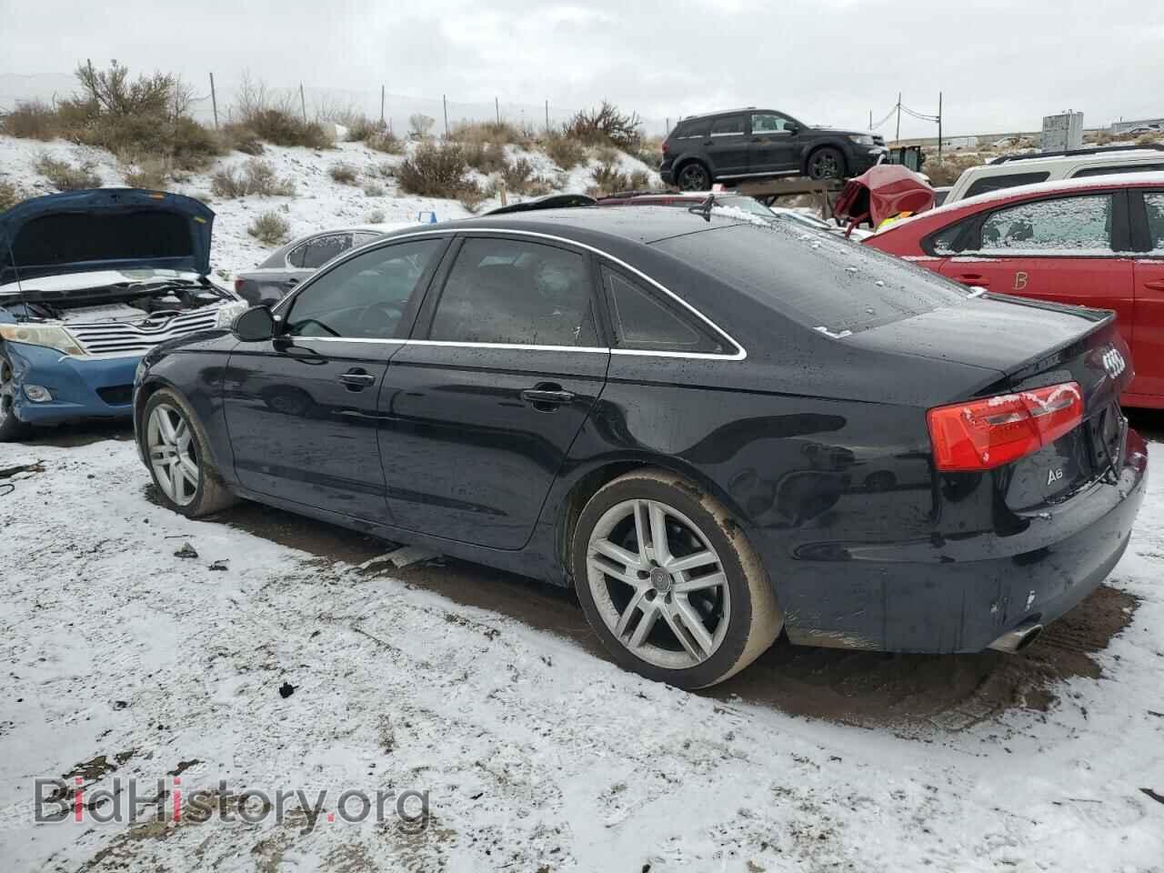 2014 AUDI A6 - VIN: WAUGFAFC0EN156034 - Фото 2