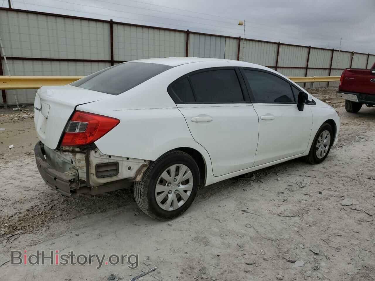 2012 HONDA CIVIC - VIN: 2HGFB2F52CH594238 - Фото 3