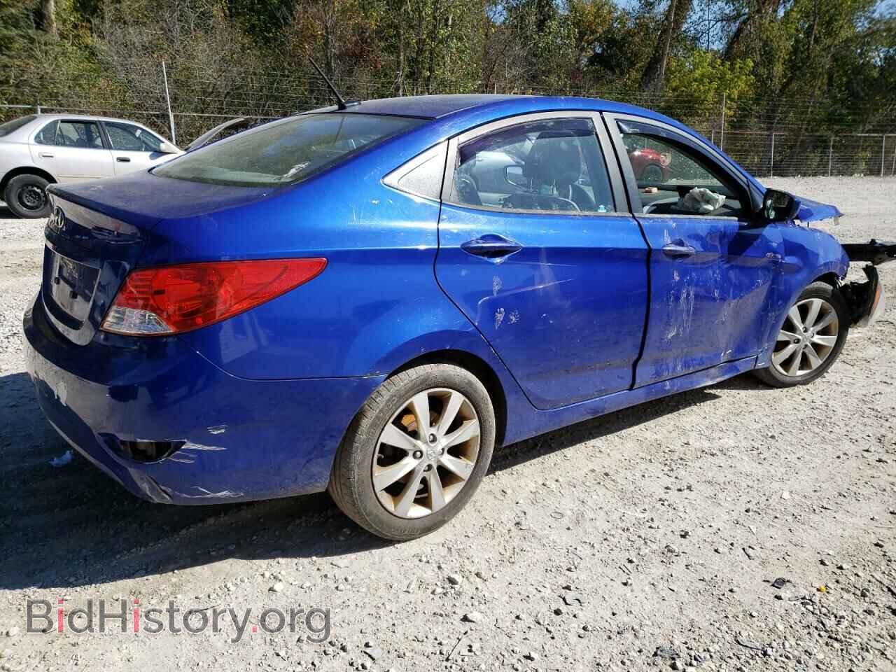 2013 HYUNDAI ACCENT - VIN: KMHCU4AE2DU382710 - Фото 3