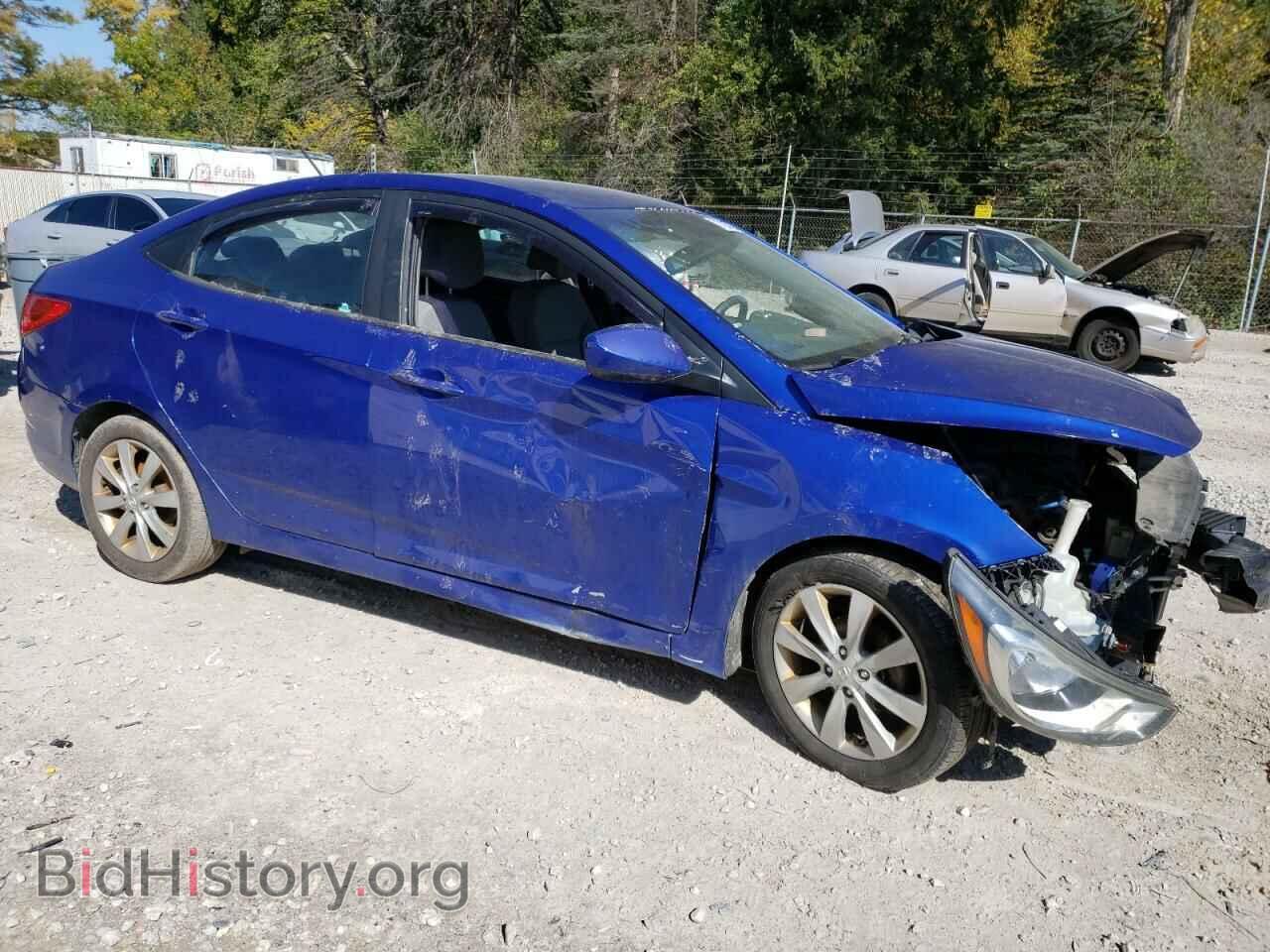 2013 HYUNDAI ACCENT - VIN: KMHCU4AE2DU382710 - Фото 4