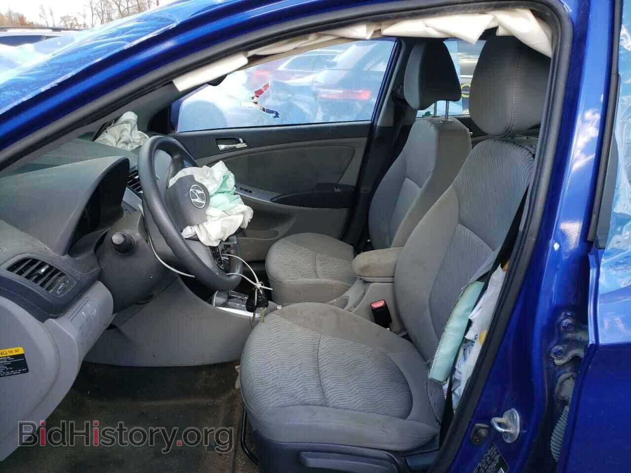 2013 HYUNDAI ACCENT - VIN: KMHCU4AE2DU382710 - Фото 7