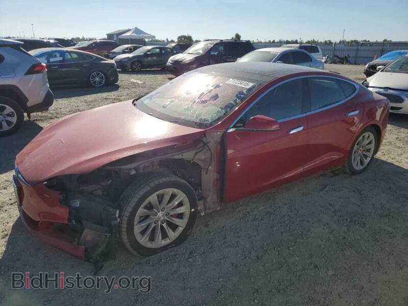 2016 Tesla MODEL S (VIN 5YJSA1E41GF170435) — photo 1 of 13, Copart, damage: front end