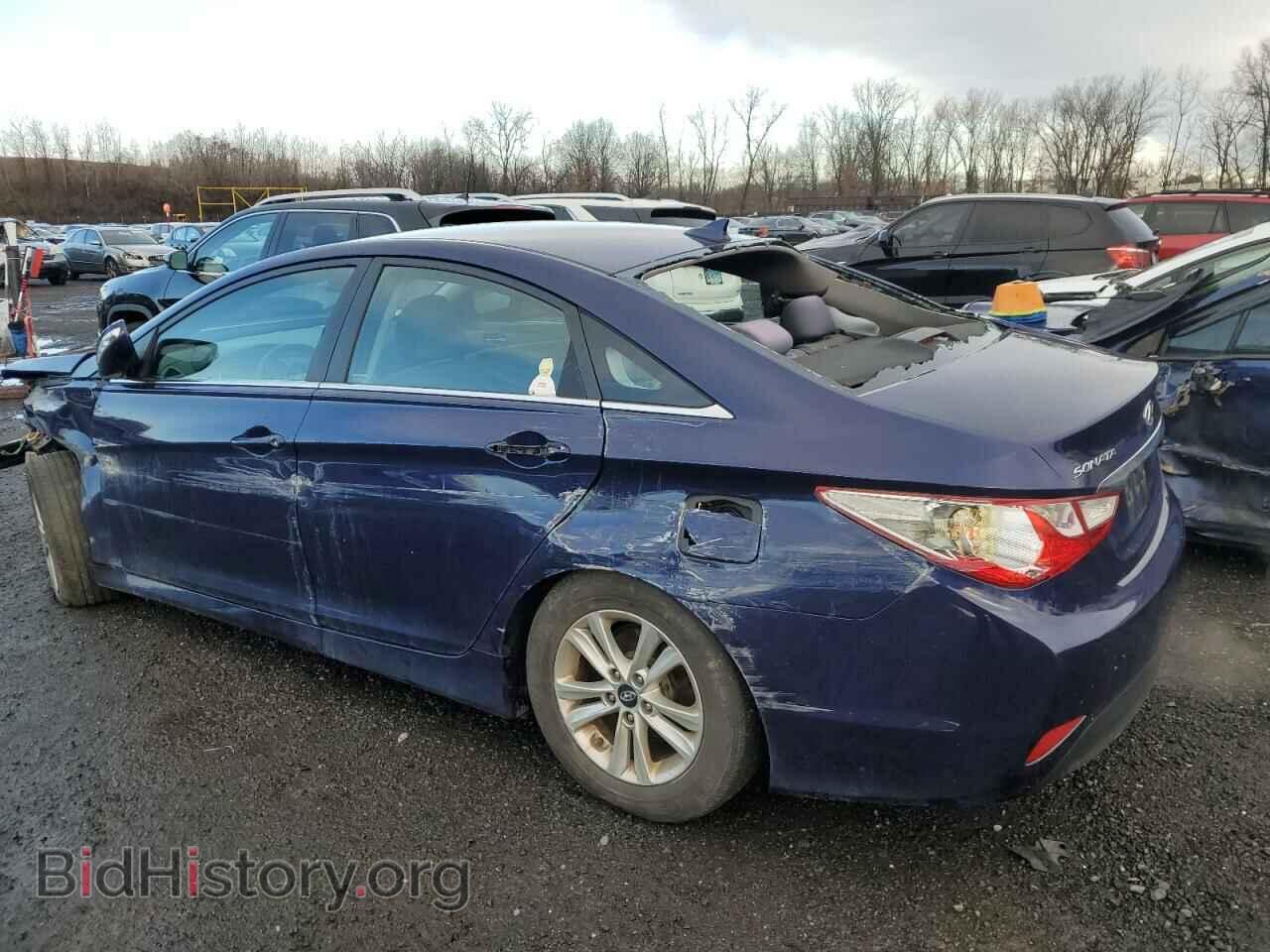 2014 HYUNDAI SONATA - VIN: 5NPEB4AC0EH897850 - Фото 2