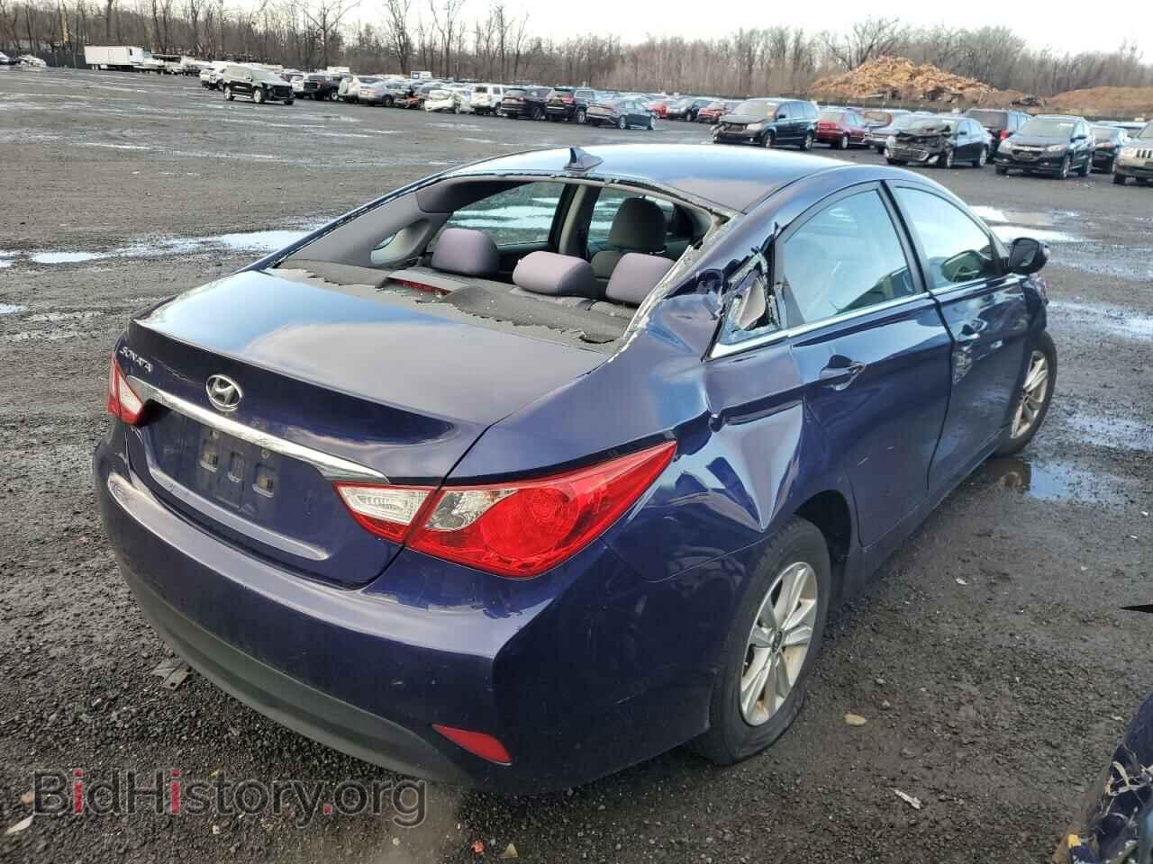 2014 HYUNDAI SONATA - VIN: 5NPEB4AC0EH897850 - Фото 3