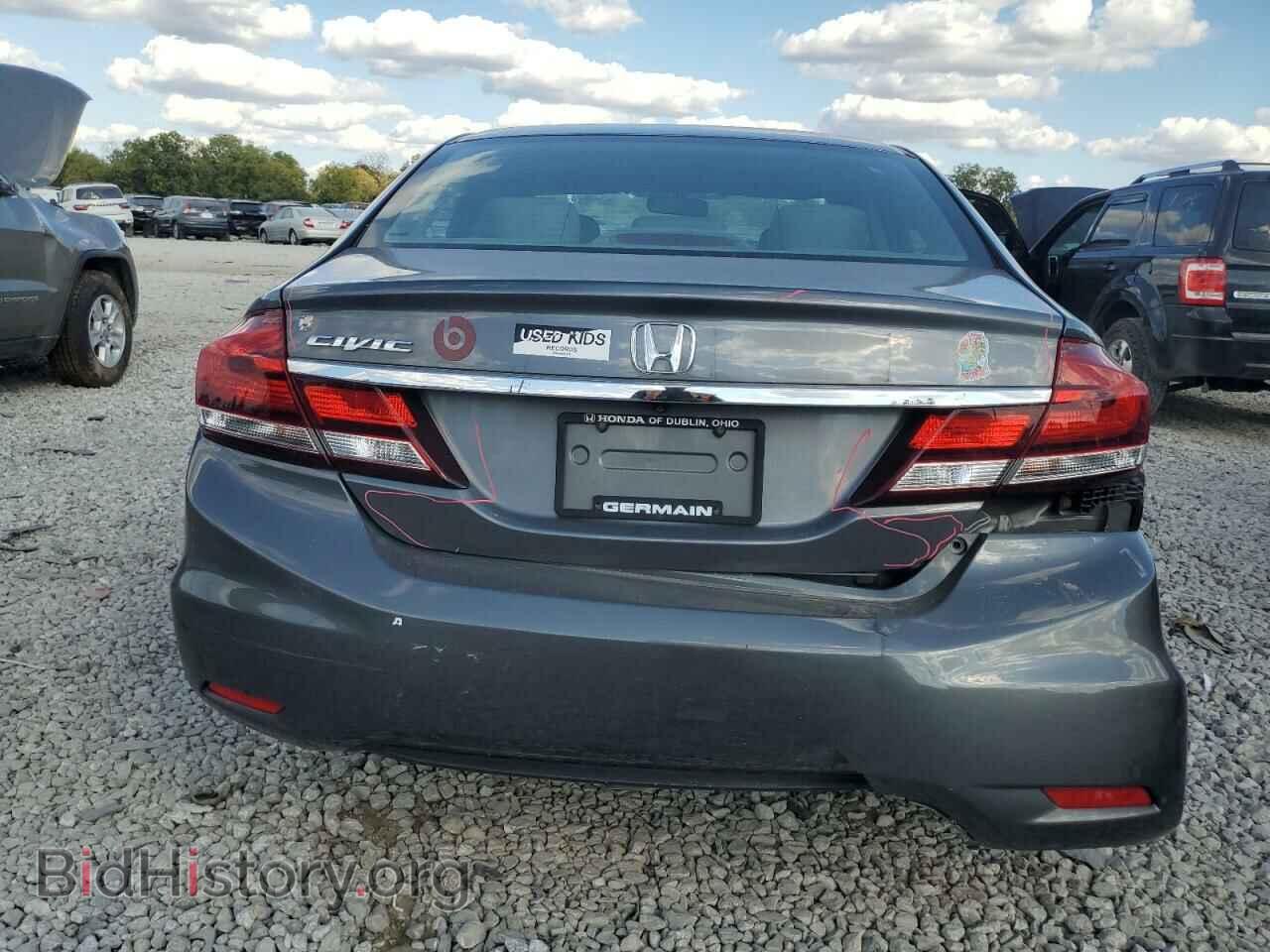 2013 HONDA CIVIC - VIN: 19XFB2F96DE012513 - Фото 6
