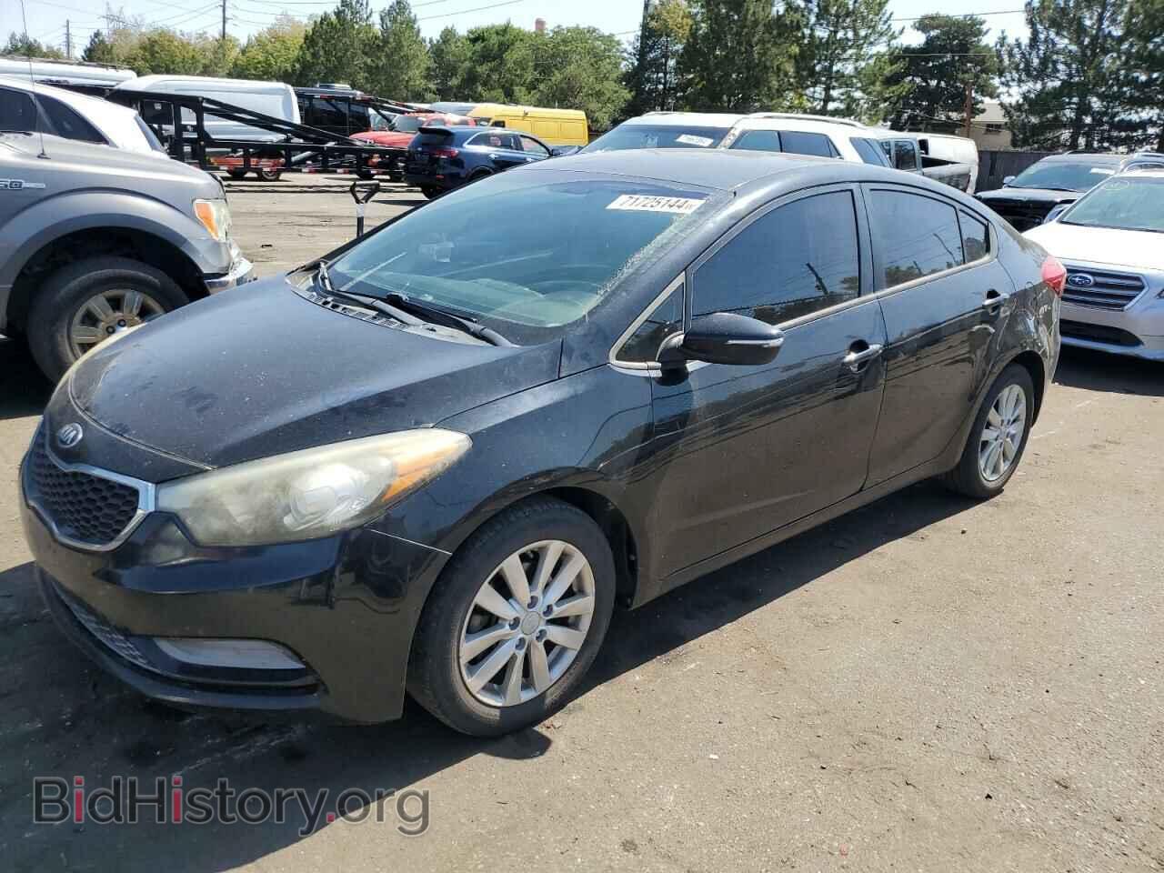 Photo KNAFX4A61E5207181 - KIA FORTE 2014