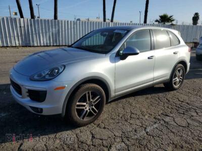 2016 Porsche CAYENNE, silver — VIN WP1AA2A28GLA08299, Copart