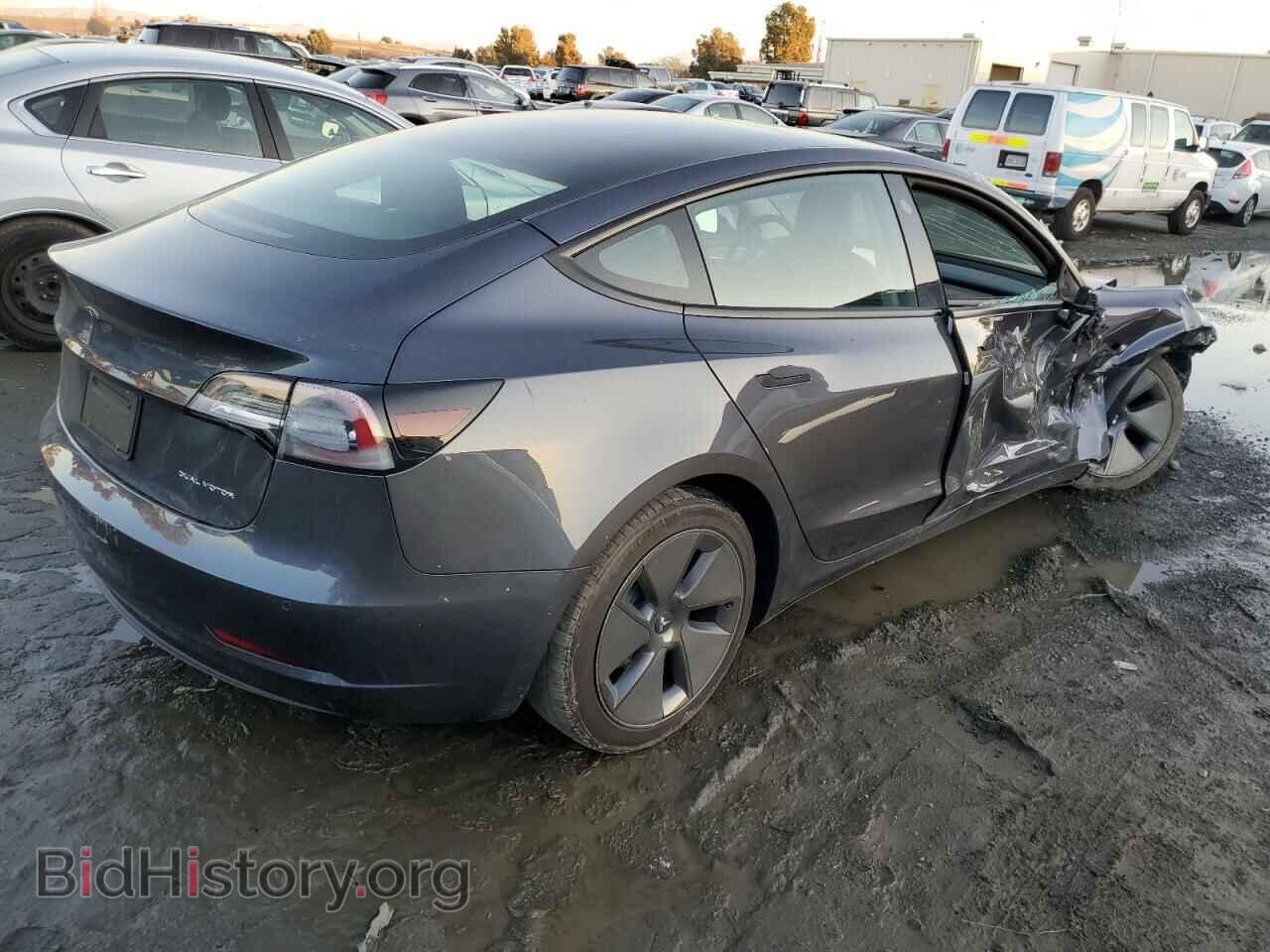 2022 TESLA MODEL 3 - VIN: 5YJ3E1EB7NF189723 - Photo 3