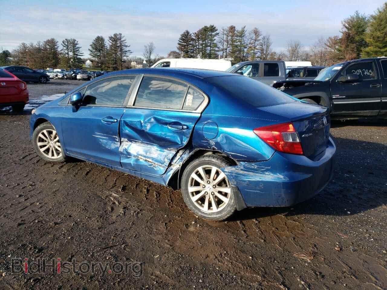 2012 HONDA CIVIC - VIN: 2HGFB2F80CH502540 - Фото 2