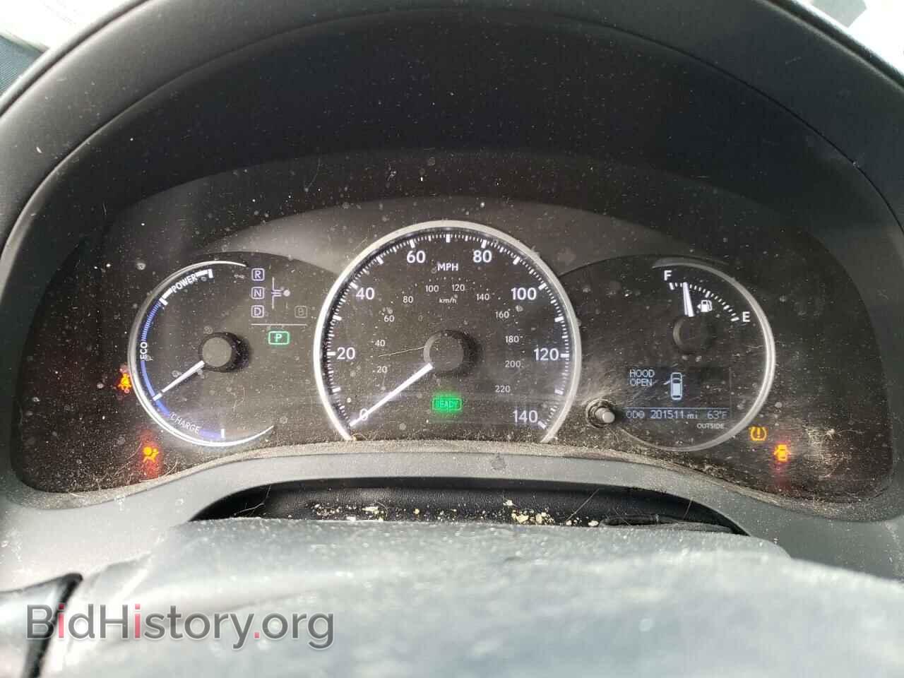 2012 LEXUS CT 200 - VIN: JTHKD5BH0C2057223 - Фото 9