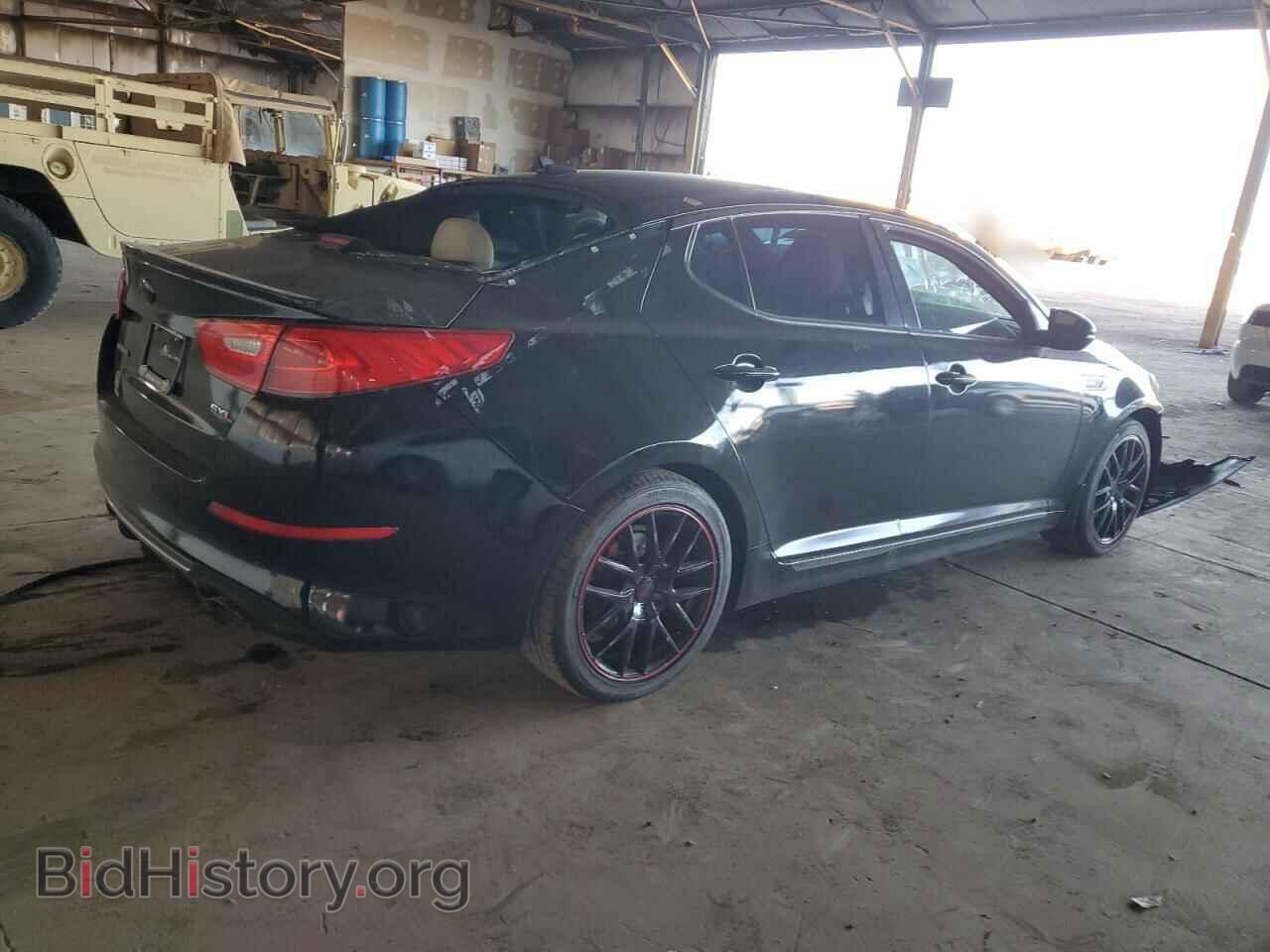 2015 KIA OPTIMA - VIN: 5XXGR4A69FG360731 - Фото 3