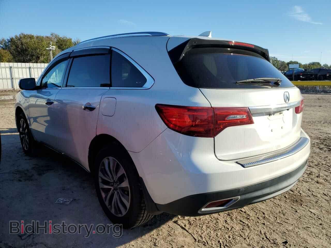 2014 ACURA MDX - VIN: 5FRYD3H48EB018026 - Фото 2