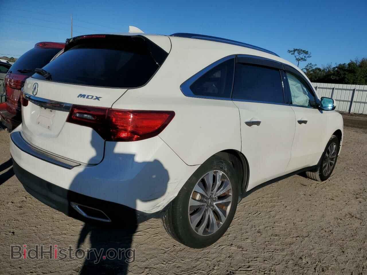 2014 ACURA MDX - VIN: 5FRYD3H48EB018026 - Фото 3