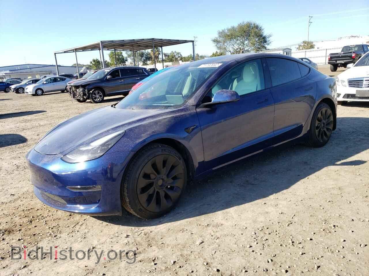 Photo 5YJ3E1EA6MF059213 - TESLA MODEL 3 2021