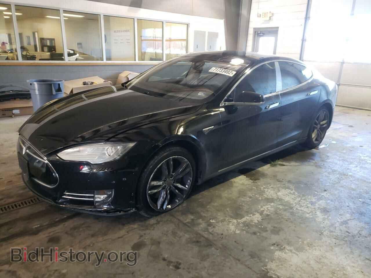 Фотография 5YJSA1S11EFP36634 - TESLA MODEL S 2014