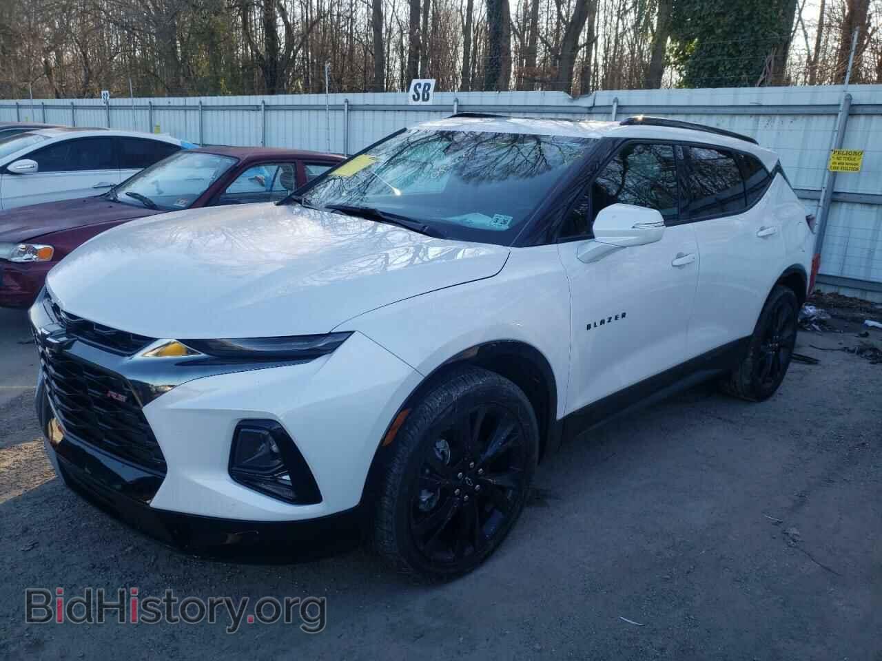 Фотография 3GNKBKRS4MS566090 - CHEVROLET BLAZER 2021