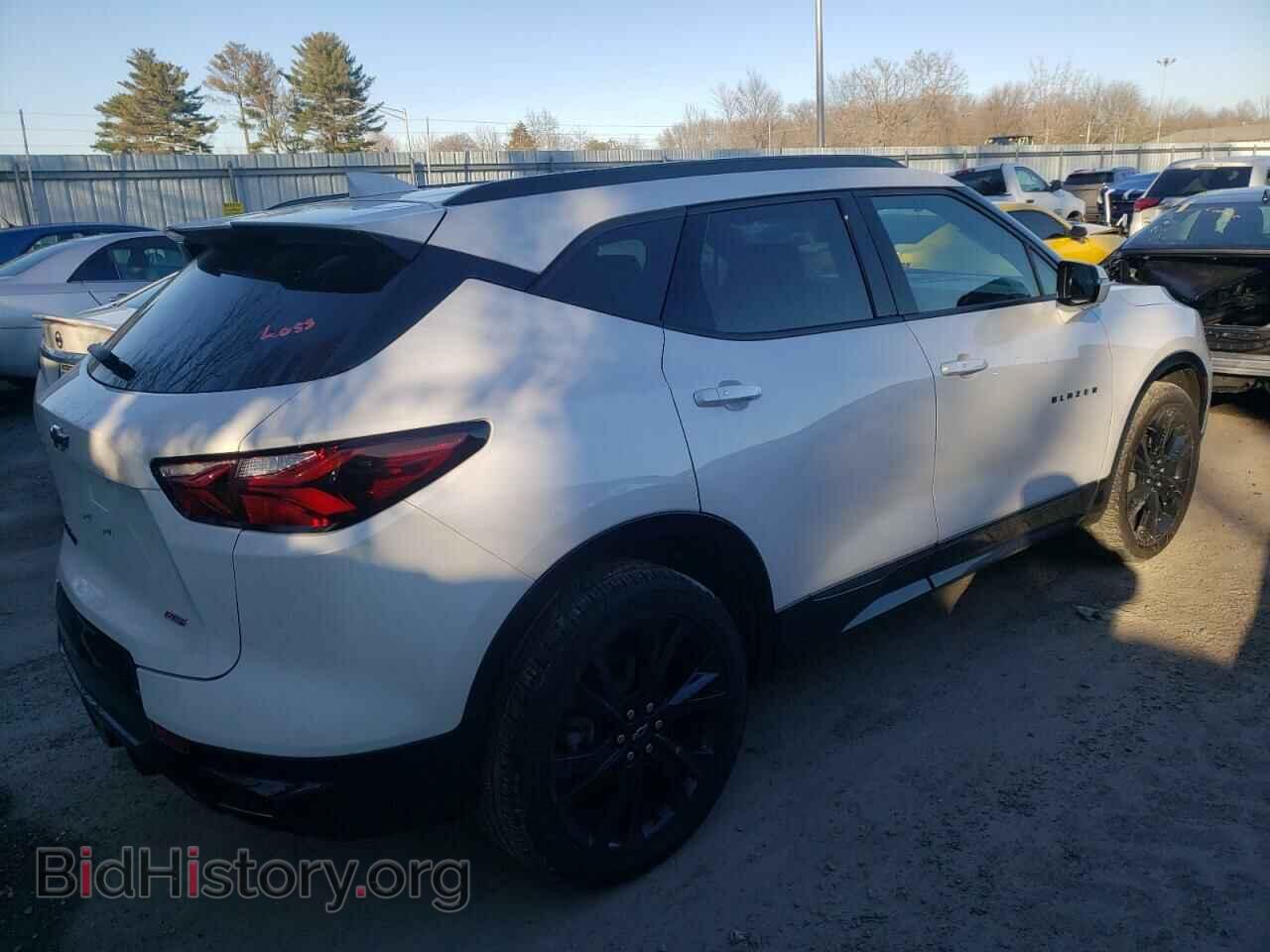 2021 CHEVROLET BLAZER - VIN: 3GNKBKRS4MS566090 - Фото 3